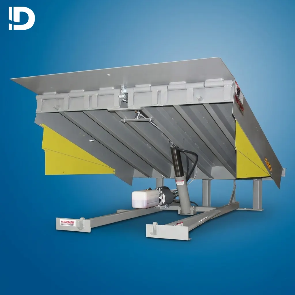 Rampa niveladora hidráulica industrial tipo fosa para andén de carga